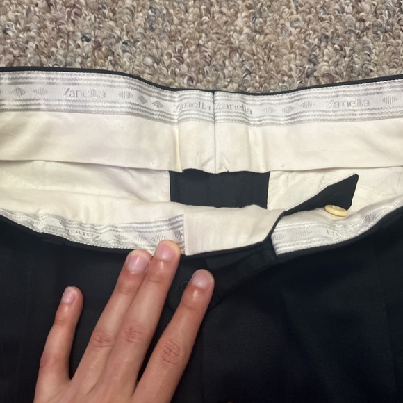 Zanella Black Wool Pants - Picture 2 of 7